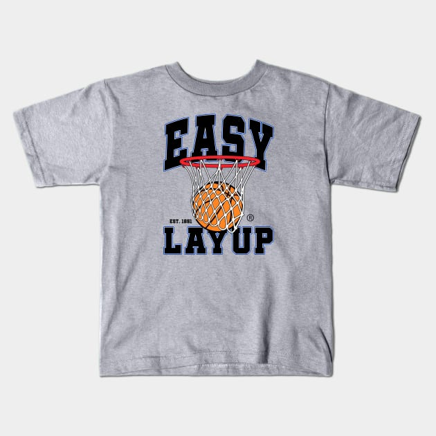 EZ layup Kids T-Shirt by undergroundART